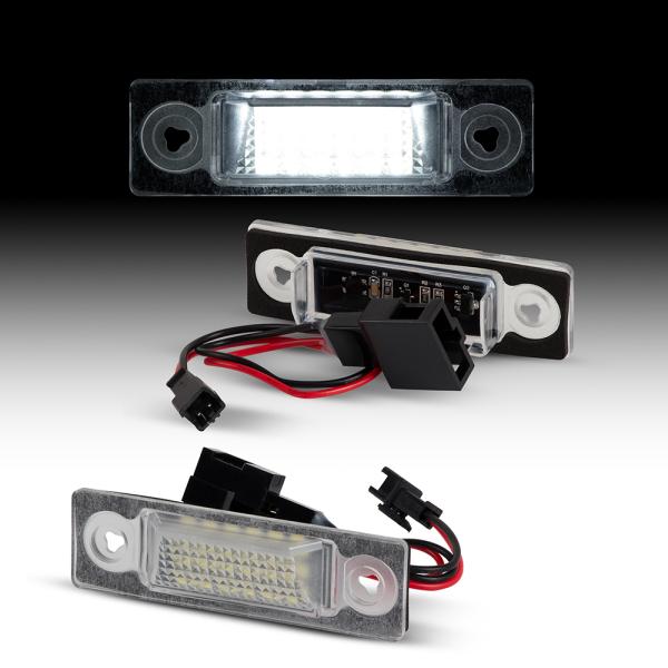 LED Kennzeichenbeleuchtung für Seat Alhambra | Typ 7V | BJ 2000-2010 für VW Sharan | Typ 7M9 | BJ 2000-2010